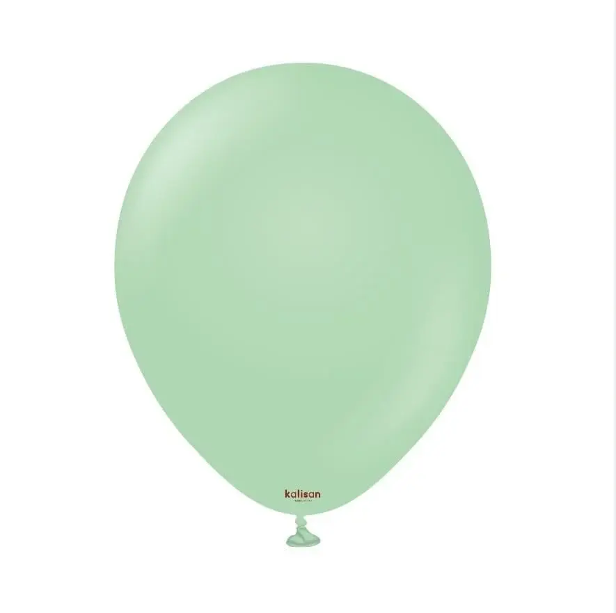 12'' Pastel Balon  Makaron Yeşil  50'li
