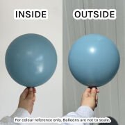 12'' Pastel Balon Mavi Cam  50'li
