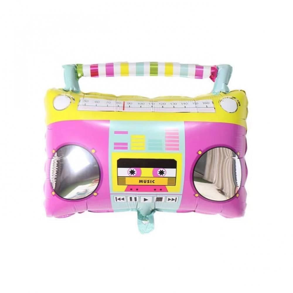 Renkli Radyo Folyo Balon 59-57 cm 7524