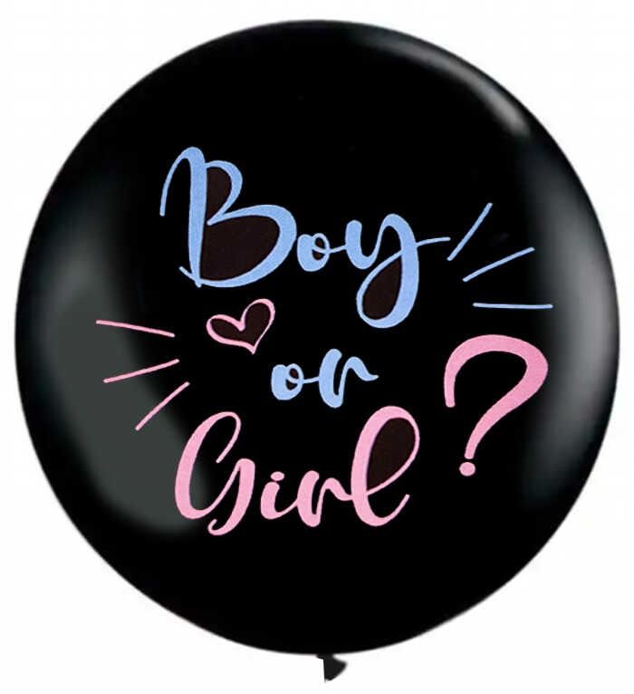 18 inç Pembe Girl or Boy Cinsiyet Balon