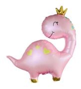 Pembe Dinazor Folyo Balon 96-67 cm 7197
