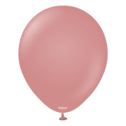 12'' Pastel Rosewood Balon  50'li