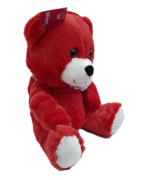 Peluş Oturan Ayı Kırmızı 37 Cm 1178