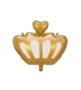 Gold Kalpli Taç Folyo Balon 65-58 cm 7180