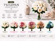 7'li Lotus Çiçeği Demeti 2366