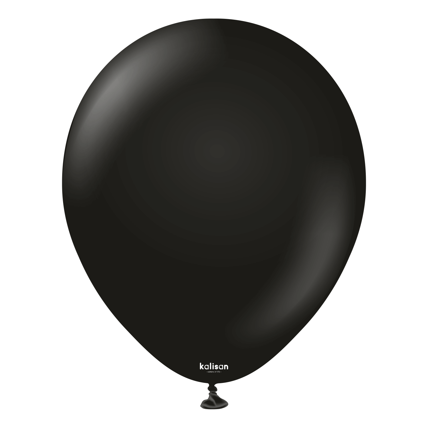12'' Pastel Siyah  Balon  50'li