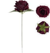 Kadife gül Bordo Büyük 1 ADET