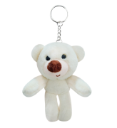 Peluş Anahtarlık Ekru Ayıcık 16 Cm  1357