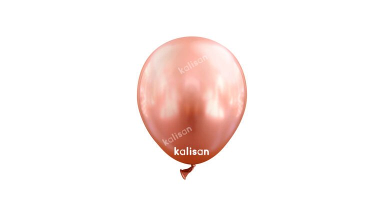 5″ Mini Mirror (Krom) Balonlar Rose Gold 100 Adet