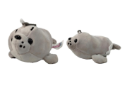 Peluş Anahtarlık Fok Balığı Gri 12 Cm 1493