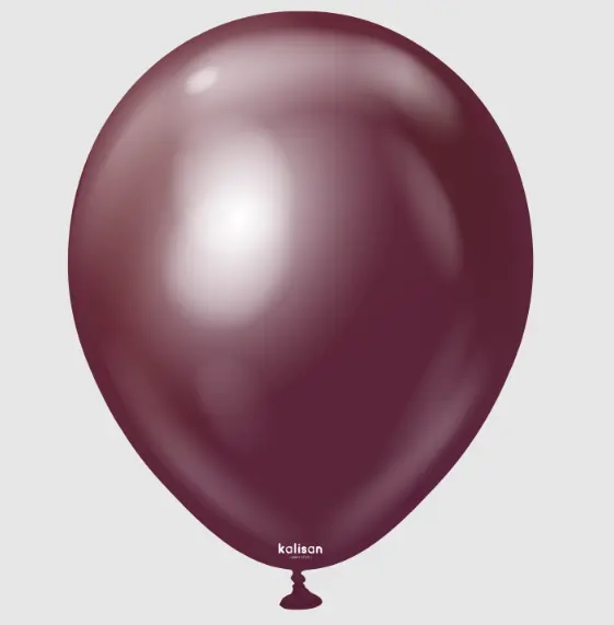 12'' Krom Bordo  Balon  50'li