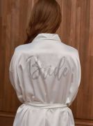 Bride Sabahlık Beyaz