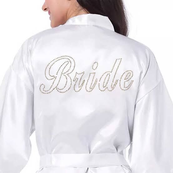 Bride Sabahlık Beyaz