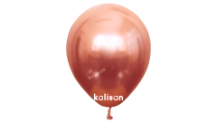Kalisan 12'' Mirror Rose Gold ( Krom Rose Gold ) 50'li Balon