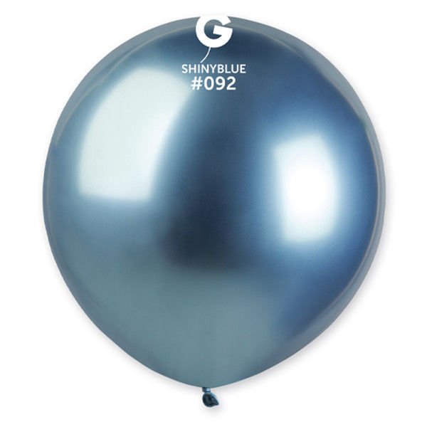 Gemar 19'' Krom Balon Mavi 1 adet  #092