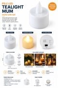 New Pilli Led Tealight Mum 1 Adet