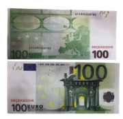 Kağıt Para Oyuncak 50 li 100 Euro