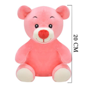 Peluş Ayıcık 20 Cm Pembe 1062
