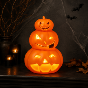 HALLOWEEN BAL KABAĞI 3 KATLI IŞIKLI