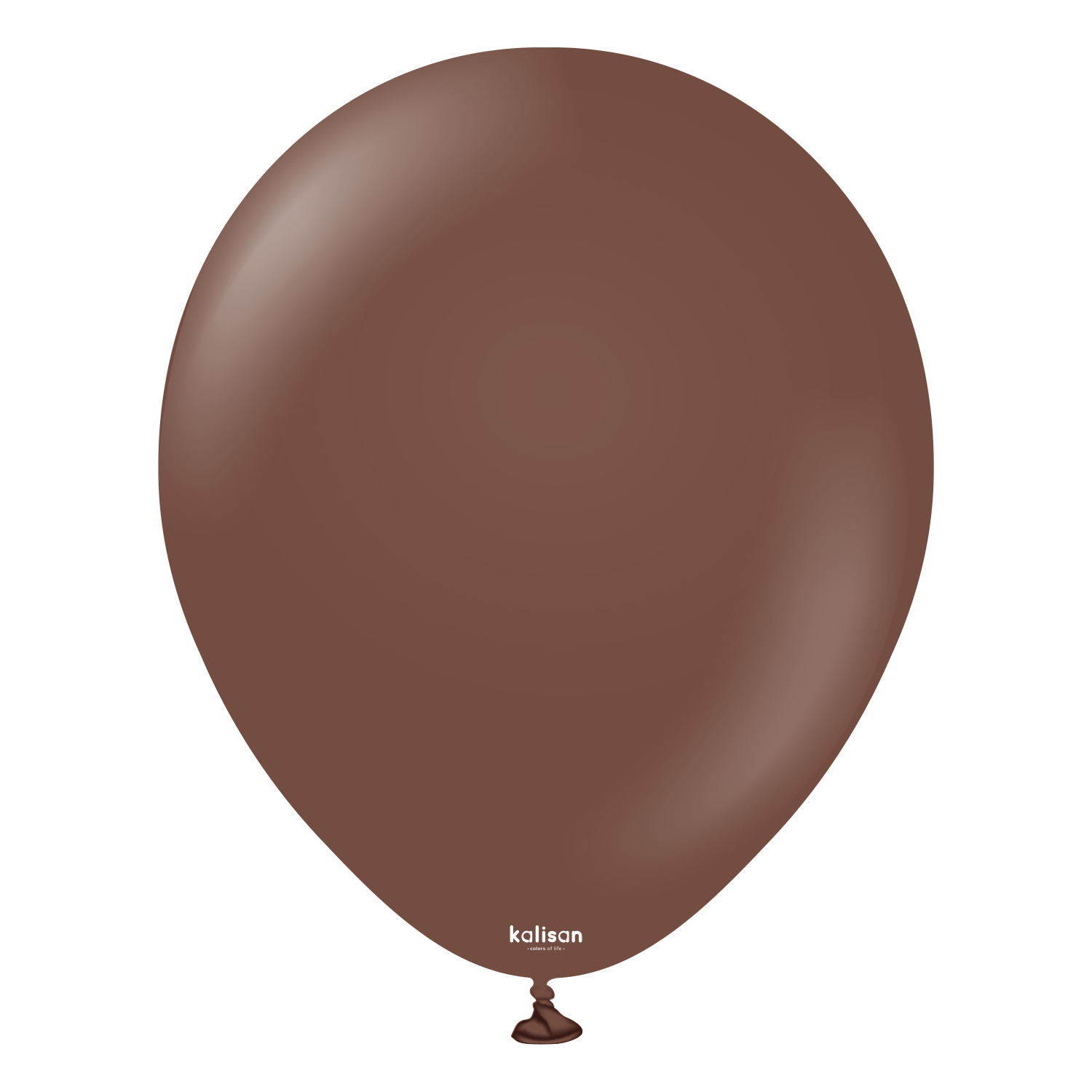 12'' Pastel Çikolata Kahve Balon Balon 50'li