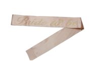 Bride To Be Taşlı Pembe Gold Kuşak