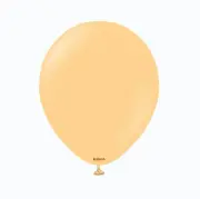 12'' Pastel Şeftali Balon Balon 50'li
