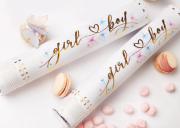 30 CM KELEBEKLİ CİNSİYET MAVİ GÜMÜŞ KONFETİ