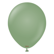 12'' Pastel Okaliptus Balon Balon 50'li
