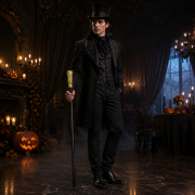 HALLOWEEN BASTON TOPUZ MODEL GEÇMELİ 85 CM