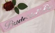 Bride To Be Koyu Pembe Gümüş Kuşak