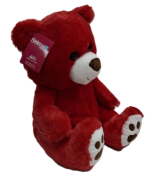 Peluş Big Belly Ayı Kırmızı 40 Cm 1168