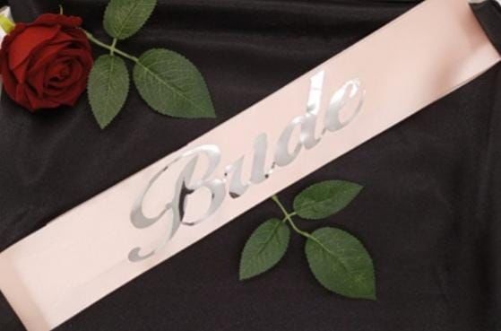 Bride Pembe Gümüş Kuşak