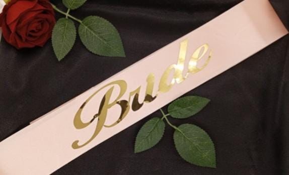 Bride Pembe Gold Kuşak