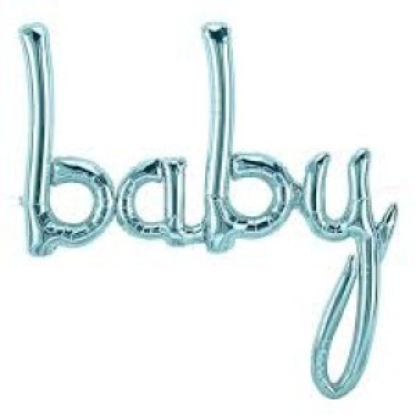 40'' Mavi Baby İmza Folyo Balon 1950