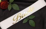 Bride  Beyaz Gold  Kuşak