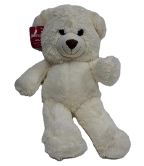 Peluş Puffy Salaş Ayı 45 Cm Ekru 1216