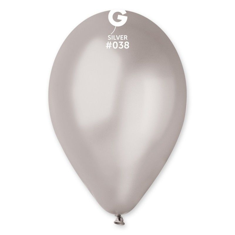 METALİK GÜMÜŞ 11 '' GEMAR 100'lü Paket