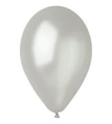 METALİK BEYAZ 11 '' GEMAR 100'lü Paket #028