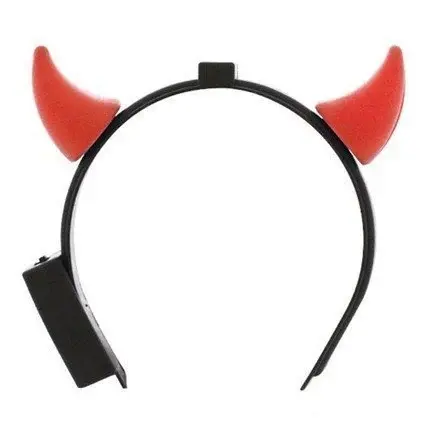 Halloween Taç Şeytan Işıklı