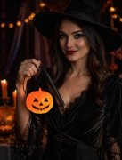 HALLOWEEN BAL KABAĞI IŞIKLI ÇUBUKLU 10 CM 1332