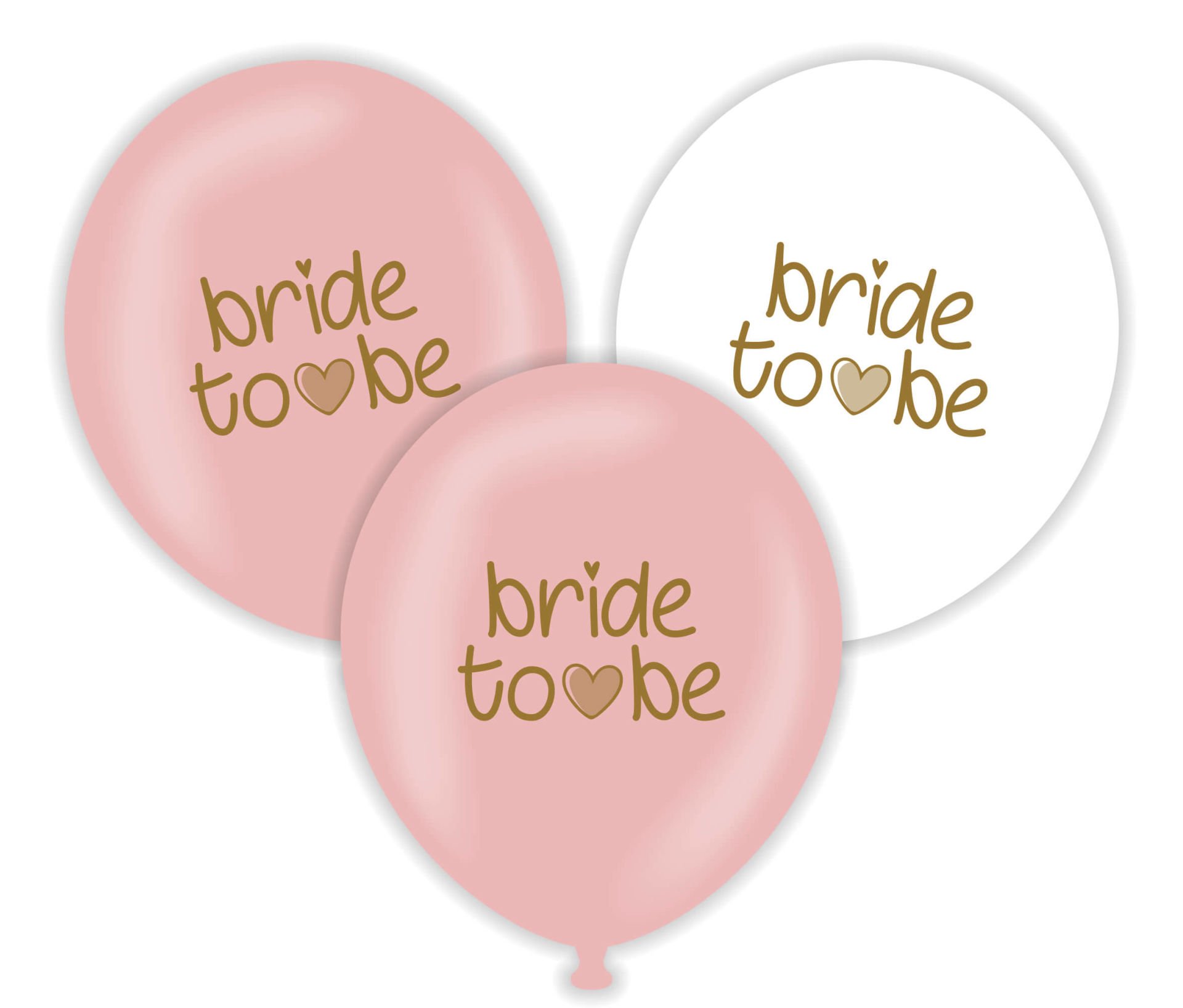 Kalisan 12'' Bride To Be Baskılı Balon 25'li