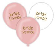Kalisan 12'' Bride To Be Baskılı Balon 25'li