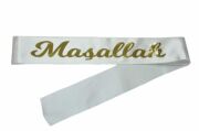 Maşallah Beyaz Gold Kuşak