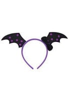 HALLOWEEN TAÇ YARASA KEÇE MODEL MOR