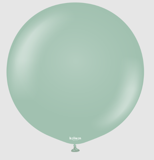 Kalisan 24'' Retro Balon Kış Yeşili 1 Adet