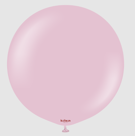 Kalisan 24'' Retro Balon Toz Pembe 1 Adet