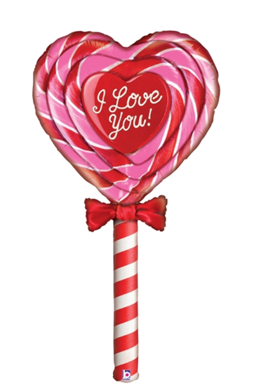 I Love You Lollipop Folyo Balon