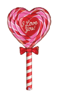I Love You Lollipop Folyo Balon