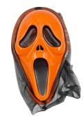 HALLOWEEN MASKE ÇIĞLIK MODEL TURUNCU