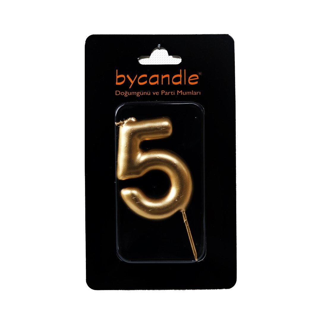 Rakam Mum 5  Yaş Gold